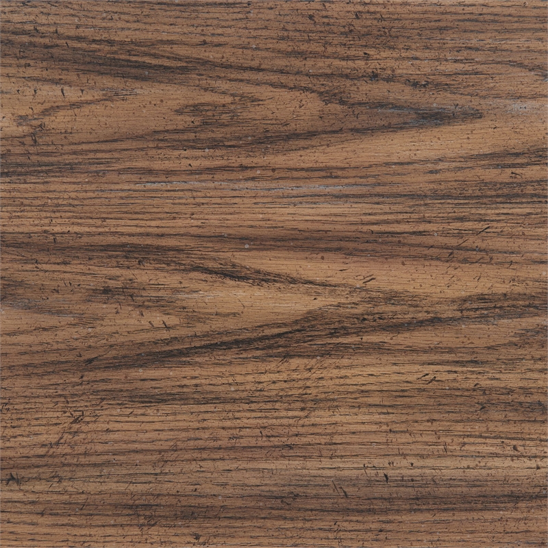 Bowery Hill Rectangle Wood Standard Height Dining Table with 2 Leaves in Walnut