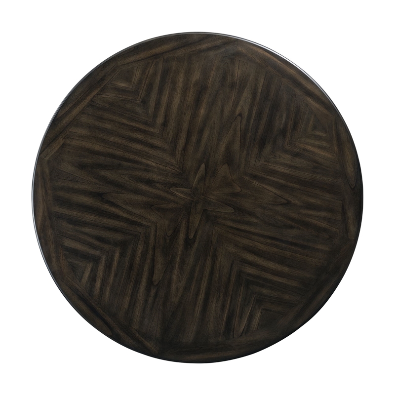 Bowery Hill Mid-Century Standard Height Dining Table in Walnut