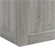 Bowery Hill Modern Coffee Table with Four Storage Stools in Grey