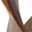 Bowery Hill Wood Brown End Table Square Compact 12