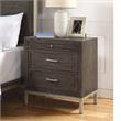 Bowery Hill Modern Walnut Queen Engineered Wood 4-Piece Bedroom Set
