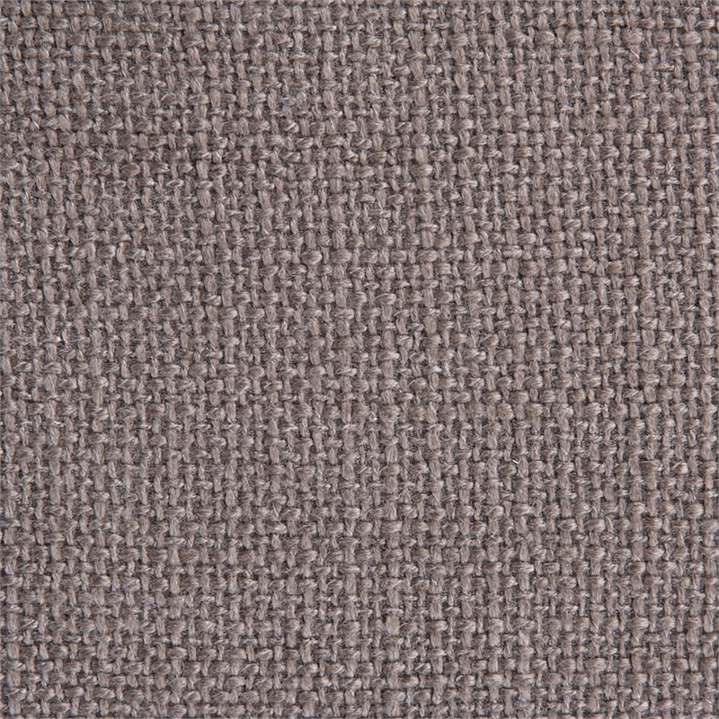 Bowery Hill Contemporary Waylon Tufted Bench in Taupe and Oak