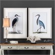 Bowery Hill Contemporary 2 Piece Shore Birds Framed Print Set