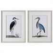 Bowery Hill Contemporary 2 Piece Shore Birds Framed Print Set