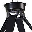Bowery Hill Contemporary 12 Light Circular Chandelier in Bronze