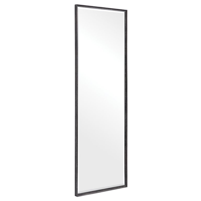 Bowery Hill Modern Dressing / Leaner Mirror in Rustic Bronze