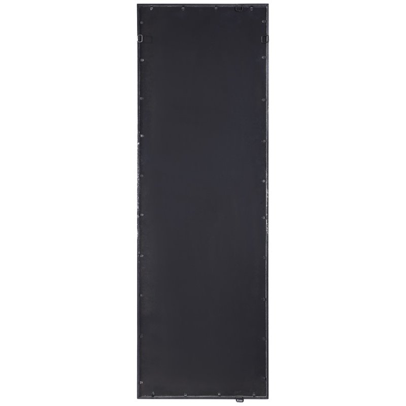 Bowery Hill Modern Dressing / Leaner Mirror in Rustic Bronze