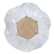 Bowery Hill Contemporary Ceramic Wall Decor in White (Set of 3)