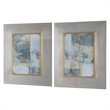 Bowery Hill Contemporary Gilded Whimsy Abstract Print (Set of 2)