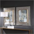 Bowery Hill Contemporary Gilded Whimsy Abstract Print (Set of 2)