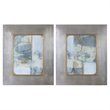 Bowery Hill Contemporary Gilded Whimsy Abstract Print (Set of 2)