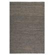 Bowery Hill Modern Rescued Leather and Hemp 8' x 10' Rug in Brown
