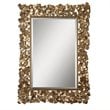 Bowery Hill Contemporary Mirror in Antique Gold Leaf Finish