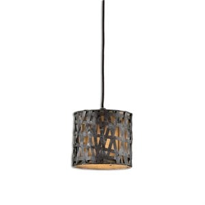 bowery hill contemporary light pendant fixture in metal