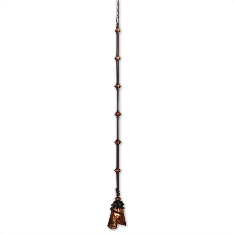 Bowery Hill Contemporary Mini Pendant in Oil Rubbed Bronze
