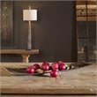 Bowery Hill Contemporary Dark Nickel Cast Aluminium Tray