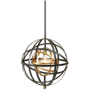 bowery hill contemporary 1 light sphere pendant