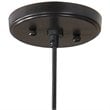 Bowery Hill Contemporary 1 Light Watered Glass Mini Pendant