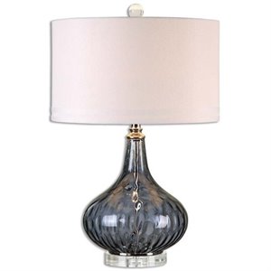 bowery hill contemporary water glass table lamp