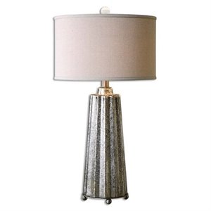 bowery hill contemporary mercury glass table lamp