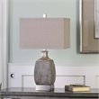 Bowery Hill Contemporary Ceramic Rust Bronze Table Lamp