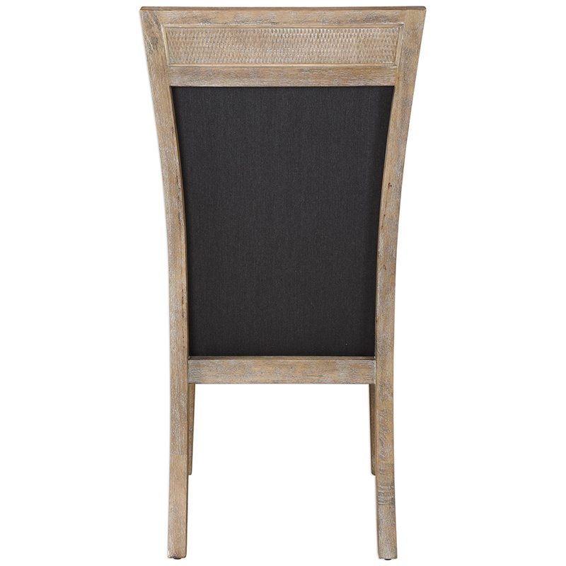 Bowery Hill Contemporary Accent Chair in Dark Gray