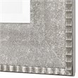 Bowery Hill Modern Decorative Glass Mirror in Antiqued Silver Edge