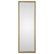 Bowery Hill Contemporary Iron Decorative Mirror in Gold