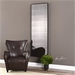 Bowery Hill Contemporary Decorative Mirror in Aged Black