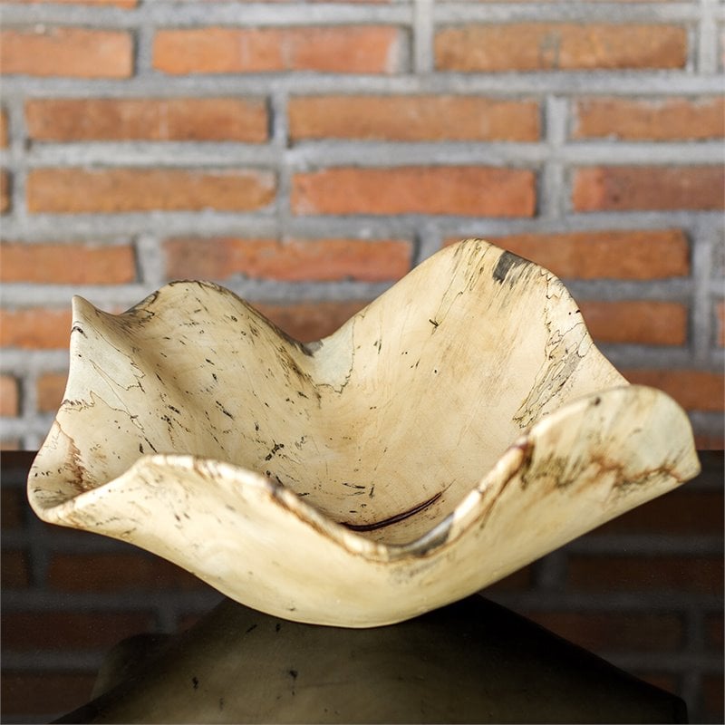 Bowery Hill Contemporary Tamarine Bowl in Natural