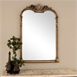 Bowery Hill Contemporary Vanity Mirror in Champagne Silver