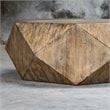 Bowery Hill Contemporary Coffee Table in Burnished Honey