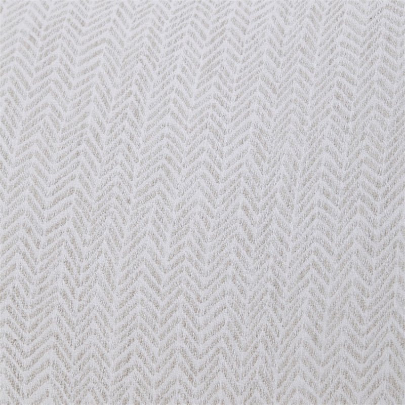 Bowery Hill Contemporary Wood Accent Chair in White