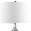 Bowery Hill Contemporary Mid Century Table Lamp in Chrome