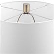 Bowery Hill Contemporary Mid Century Table Lamp in Chrome