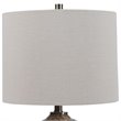 Bowery Hill Contemporary Rustic Table Lamp in Rust Brown