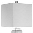 Bowery Hill Contemporary Buffet Lamp in Gloss White