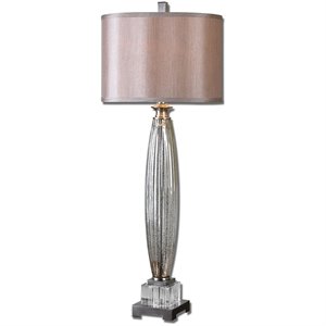 bowery hill contemporary mercury glass table lamp