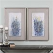 Bowery Hill Contemporary 2 Piece Florals Print Set in Multicolor
