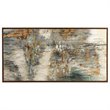 Bowery Hill Modern Behind The Falls Canvas Painting in Multicolor
