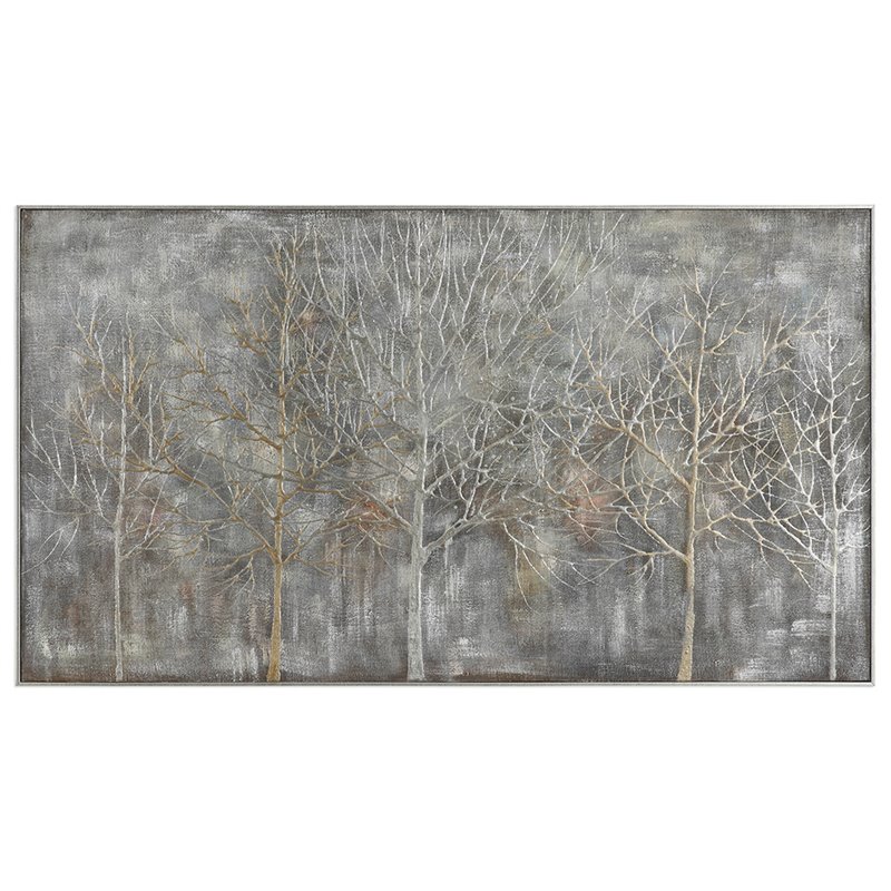 Bowery Hill Parkview Landscape Canvas Painting in Multicolor