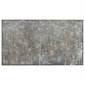 Bowery Hill Parkview Landscape Canvas Painting in Multicolor