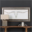 Bowery Hill Contemporary Western Skull Mount Print in Multicolor