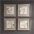 Bowery Hill Modern 4 Piece Divination Print Set in Multicolor