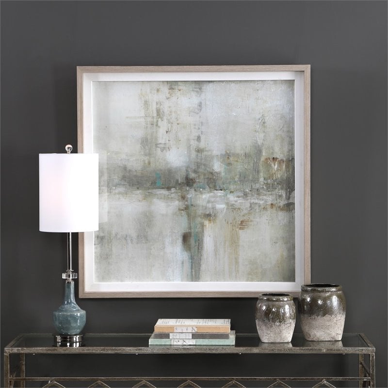 Bowery Hill Contemporary Modern Abstract Framed Print