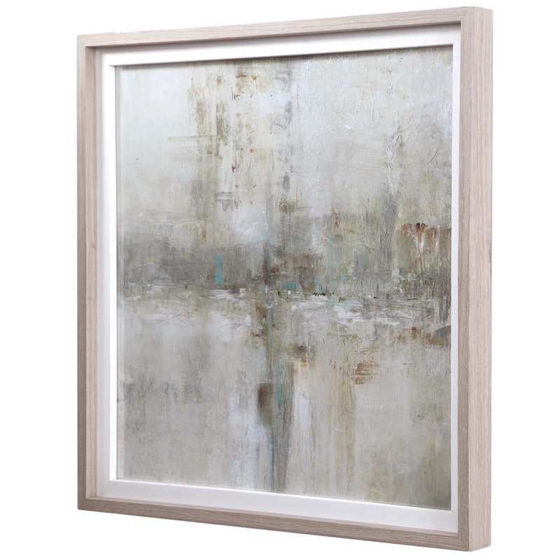 Bowery Hill Contemporary Modern Abstract Framed Print