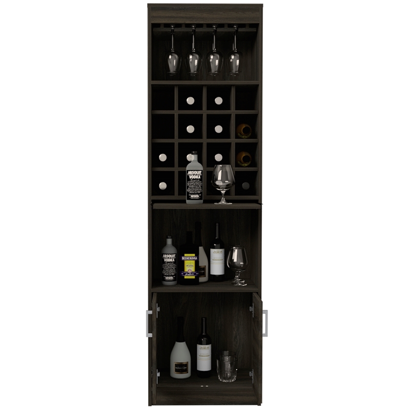 Tall wine cabinet discount bar