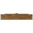Bowery Hill Traditional Rectangular Wood Console in Amber Sands
