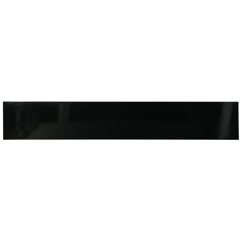 Bowery Hill Wood Brown and Black Console Table Rectangular Long Narrow Shape 105