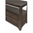 Bowery Hill Farmhouse Solid Wood 4 Drawer Sofa Console Table